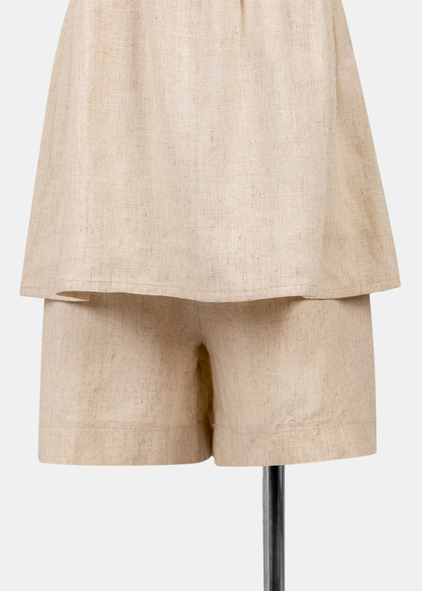 Cream Linen Trousers
