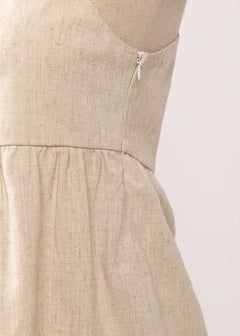 Strappy Linen Camisole Top