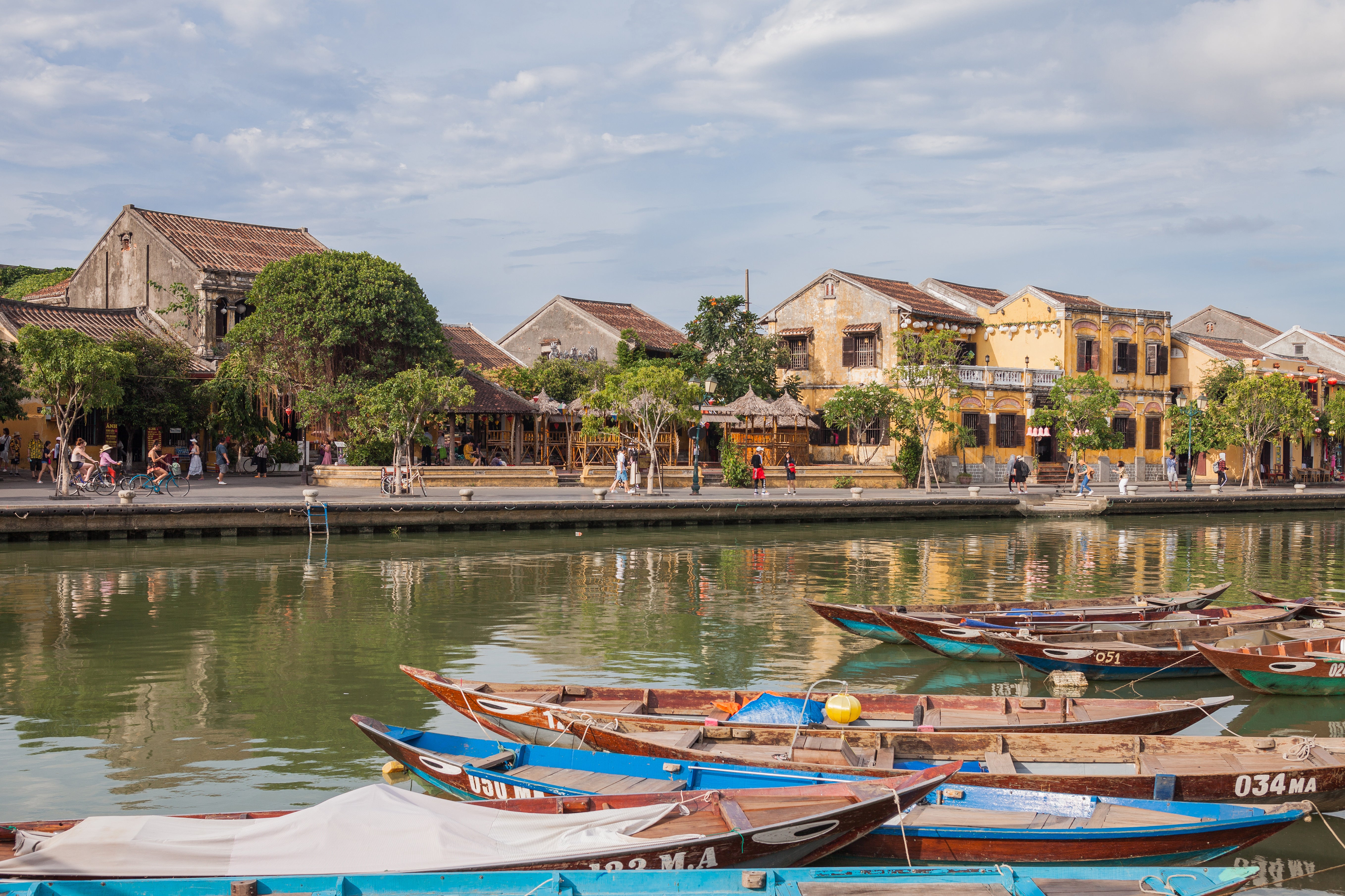 Hoi An ancient town riverfront, the historic port inspiration for FAIFO